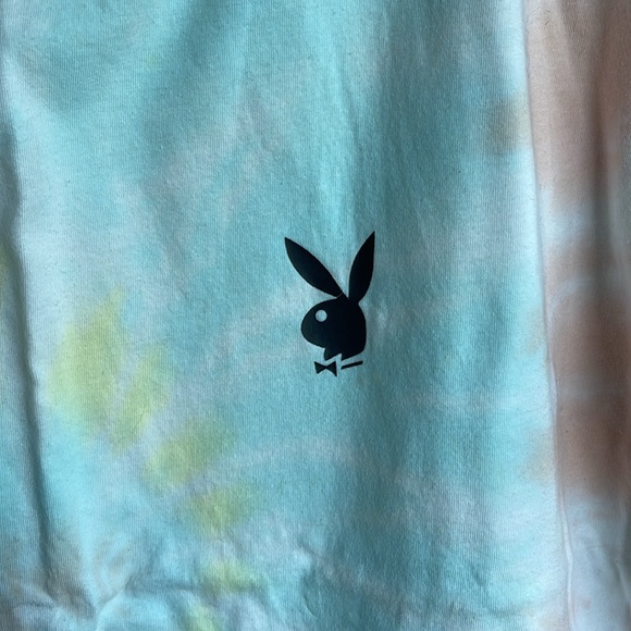 Women’s Playboy x Missguided Tie-Dye Short Sleeve Tee. PERFECT NEW CONDITION!!! - Picture 8 of 8